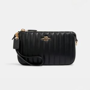 Coach Nolita 19 with Linear Quilting, Black, NWT